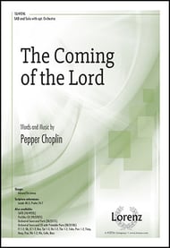 The Coming of the Lord SAB choral sheet music cover Thumbnail